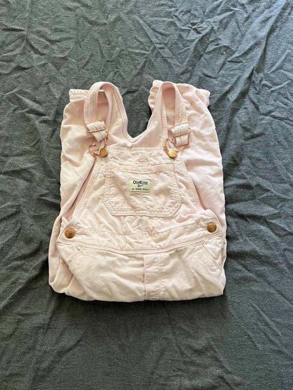 OshKosh B'gosh pink toddler overalls
